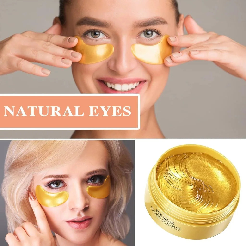 24K Gold Under Eye Patches