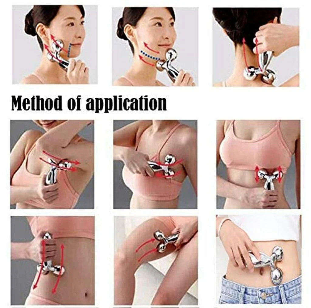 3D Massager Roller Face Body Massager