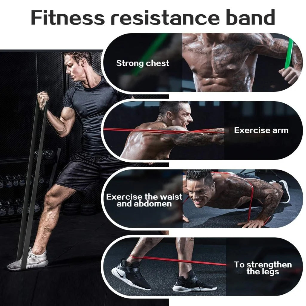 Black Heavy Resistance Pull Up Band