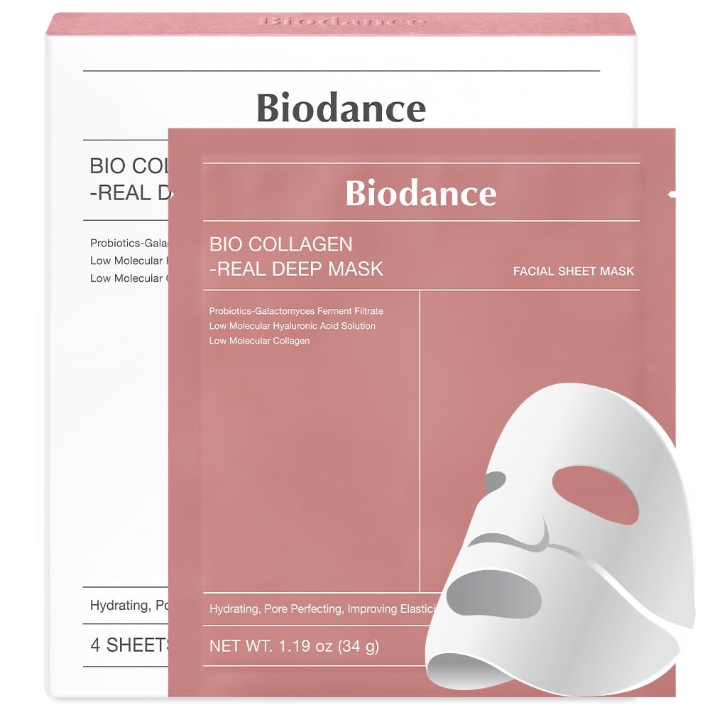 Bio-Collagen Face Mask - 4 Face Masks