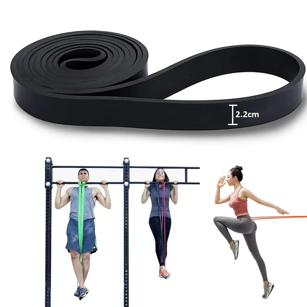 Black Heavy Resistance Pull Up Band