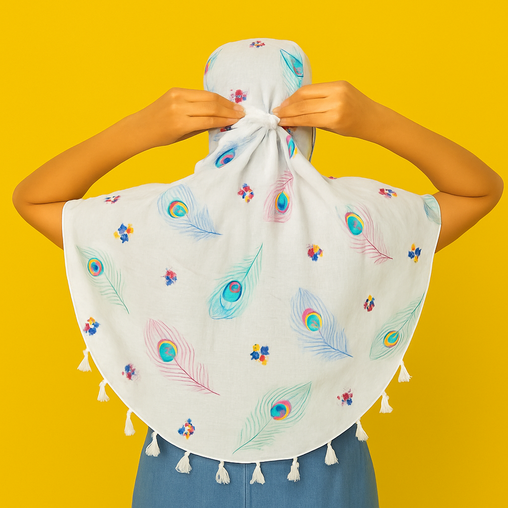 Summer Breathable Cotton Scarf
