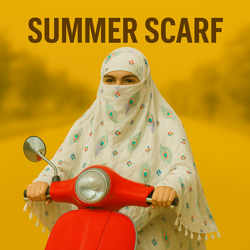 Summer Breathable Cotton Scarf