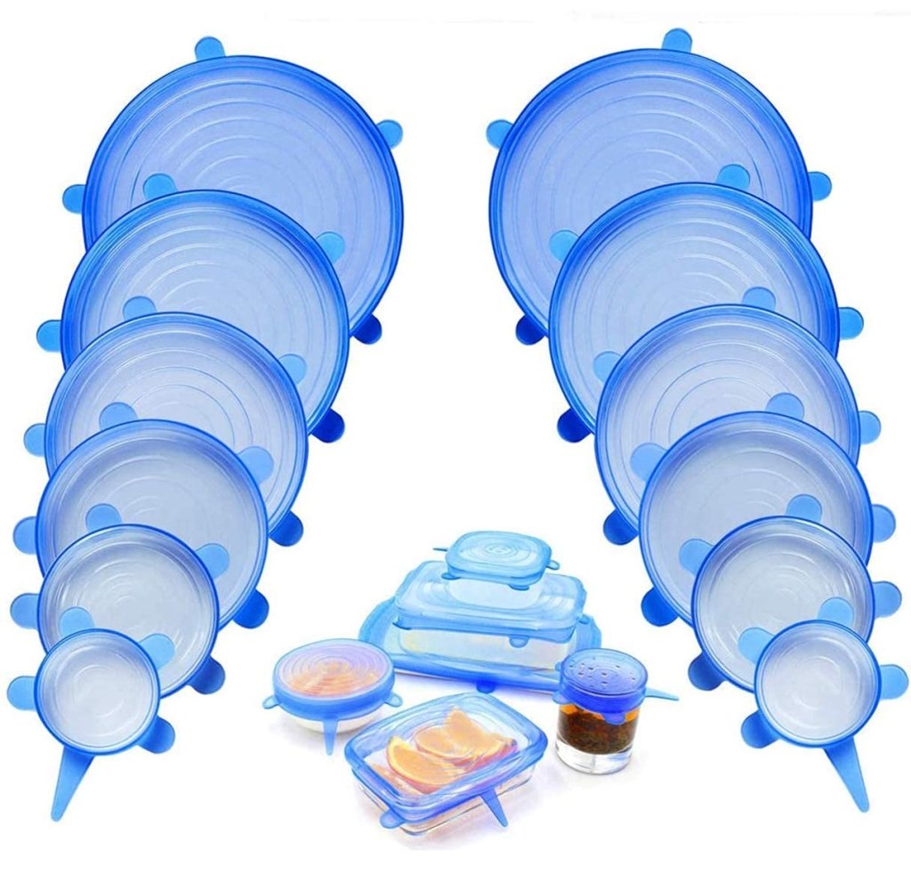 6 Pcs Silicone Lid Cover Silicon Lids