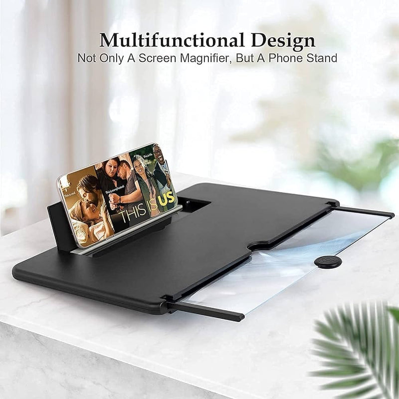 Phone Screen Expander - 3D Video Amplifier 8 Inch