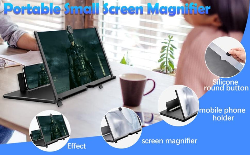 Phone Screen Expander - 3D Video Amplifier 8 Inch