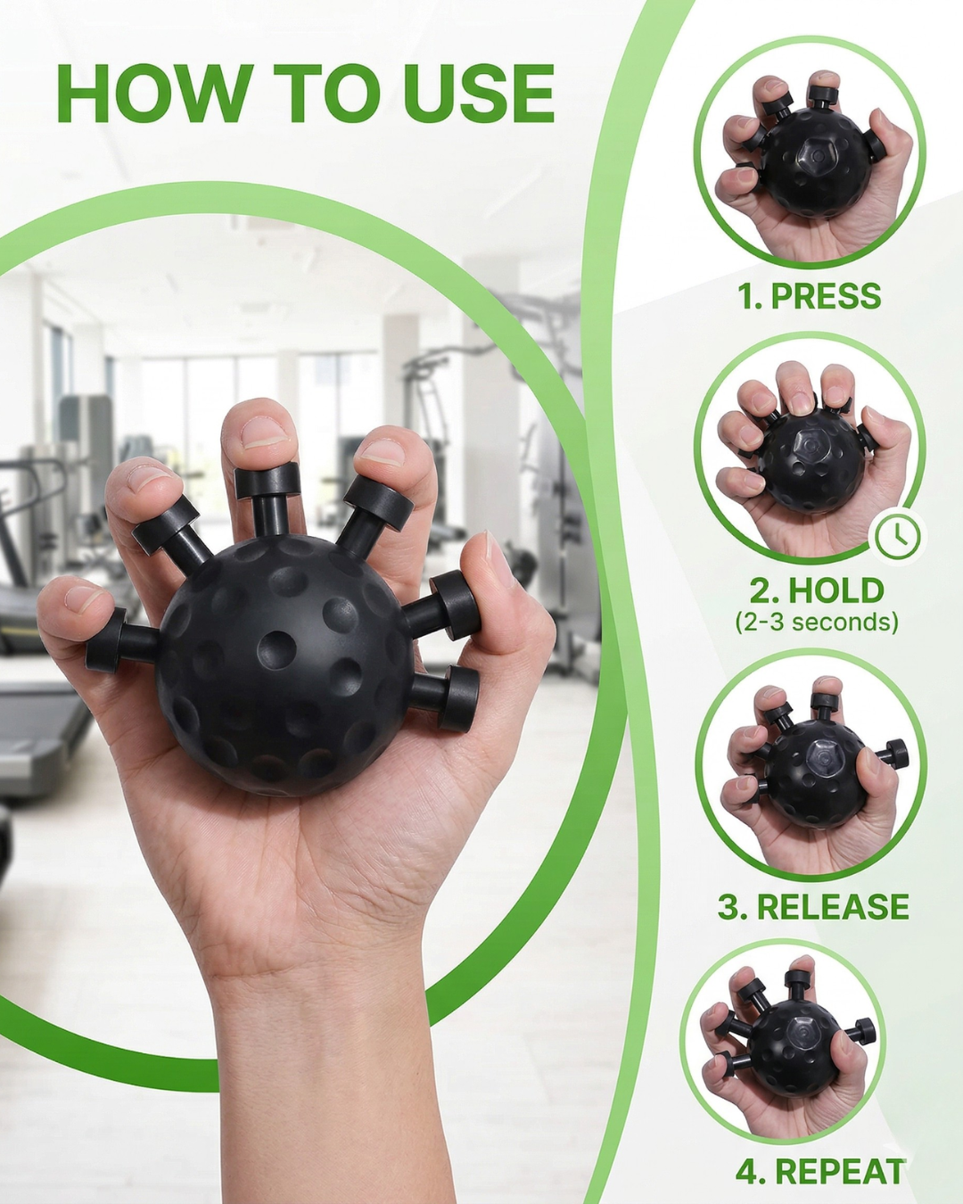 Hand Grip Exercise Eagle Claw Gripper Gym accessories