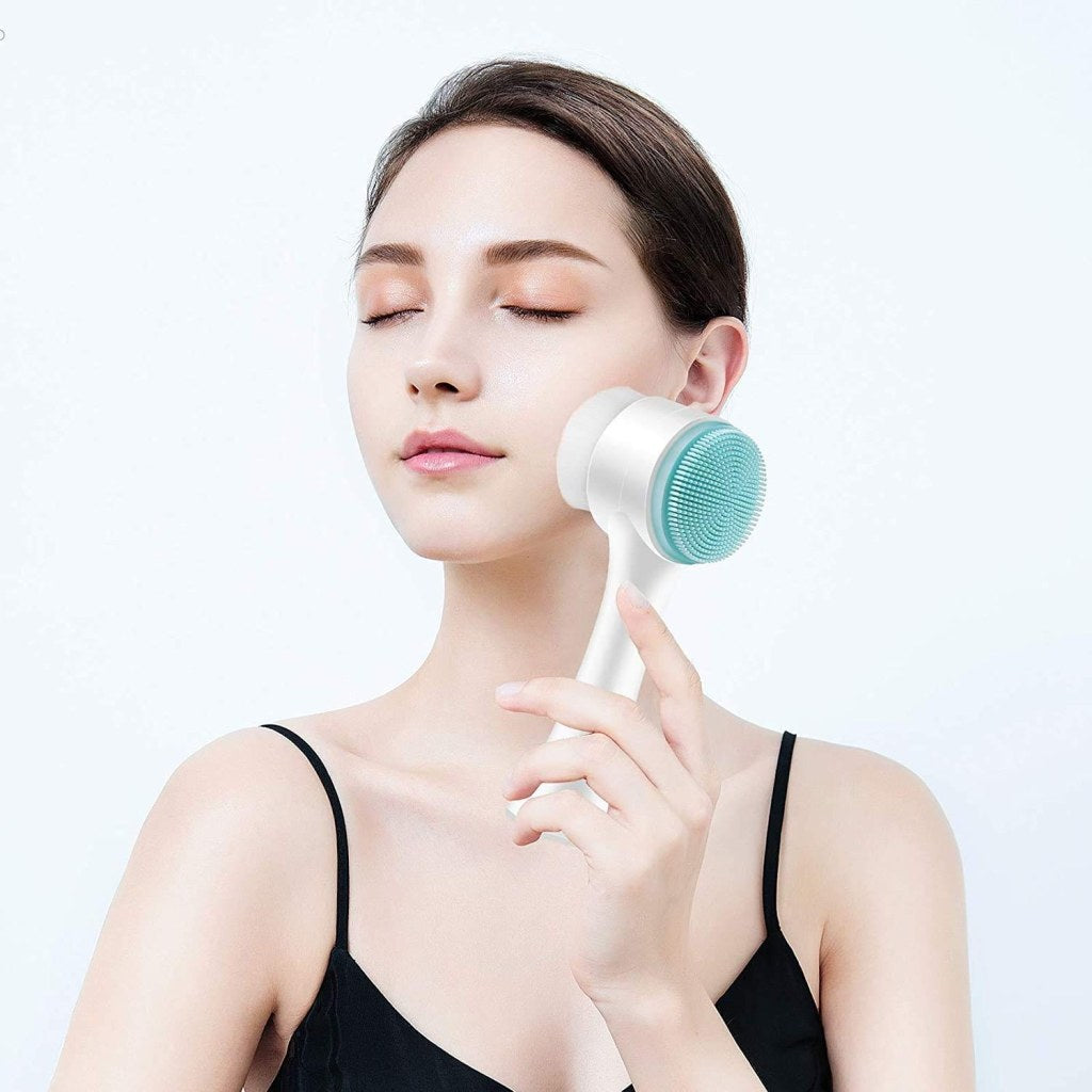 2 in 1 Face Scrubber Brush Beauty Products