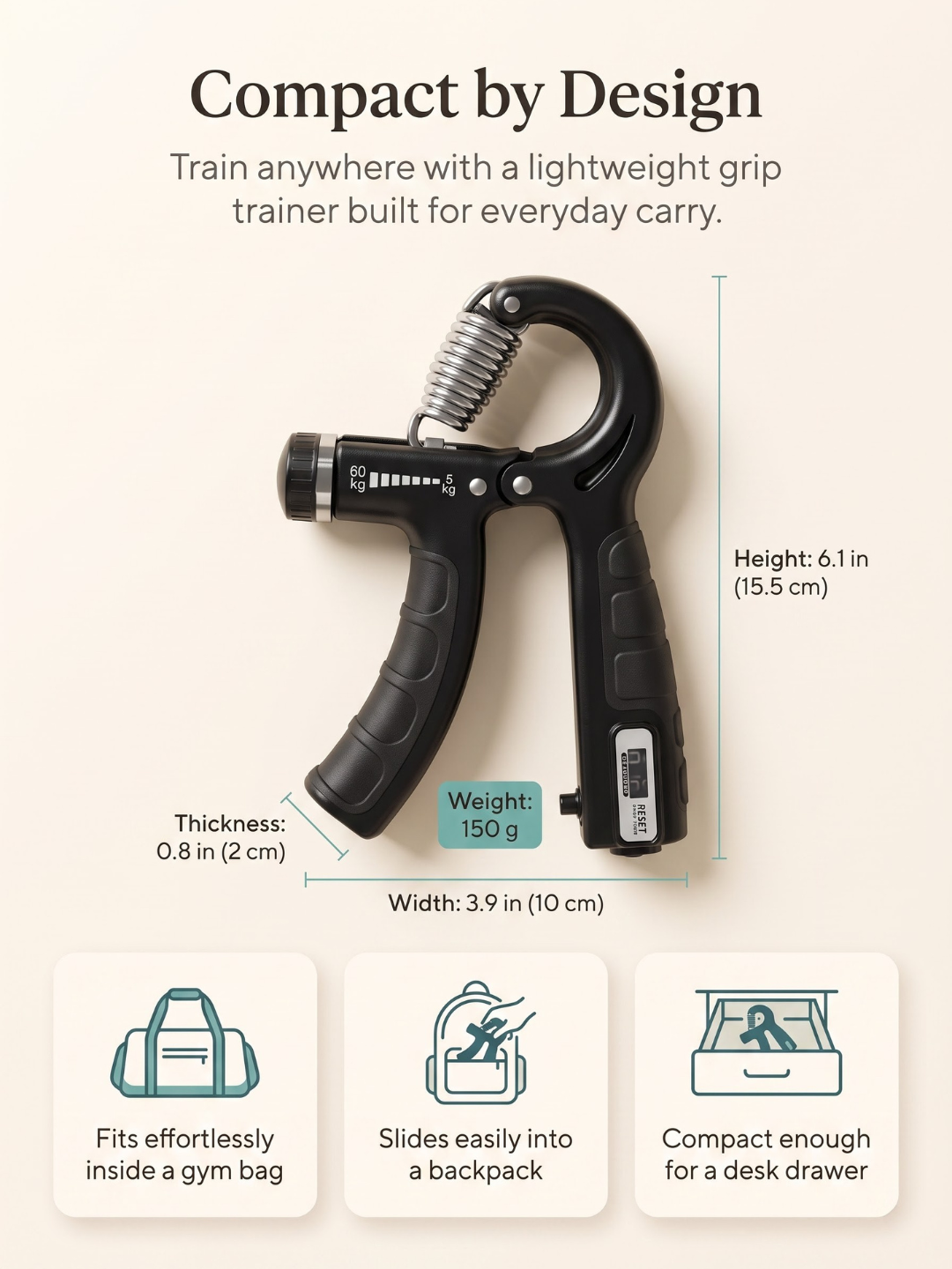 Buddhaji Adjustable Hand Gripper