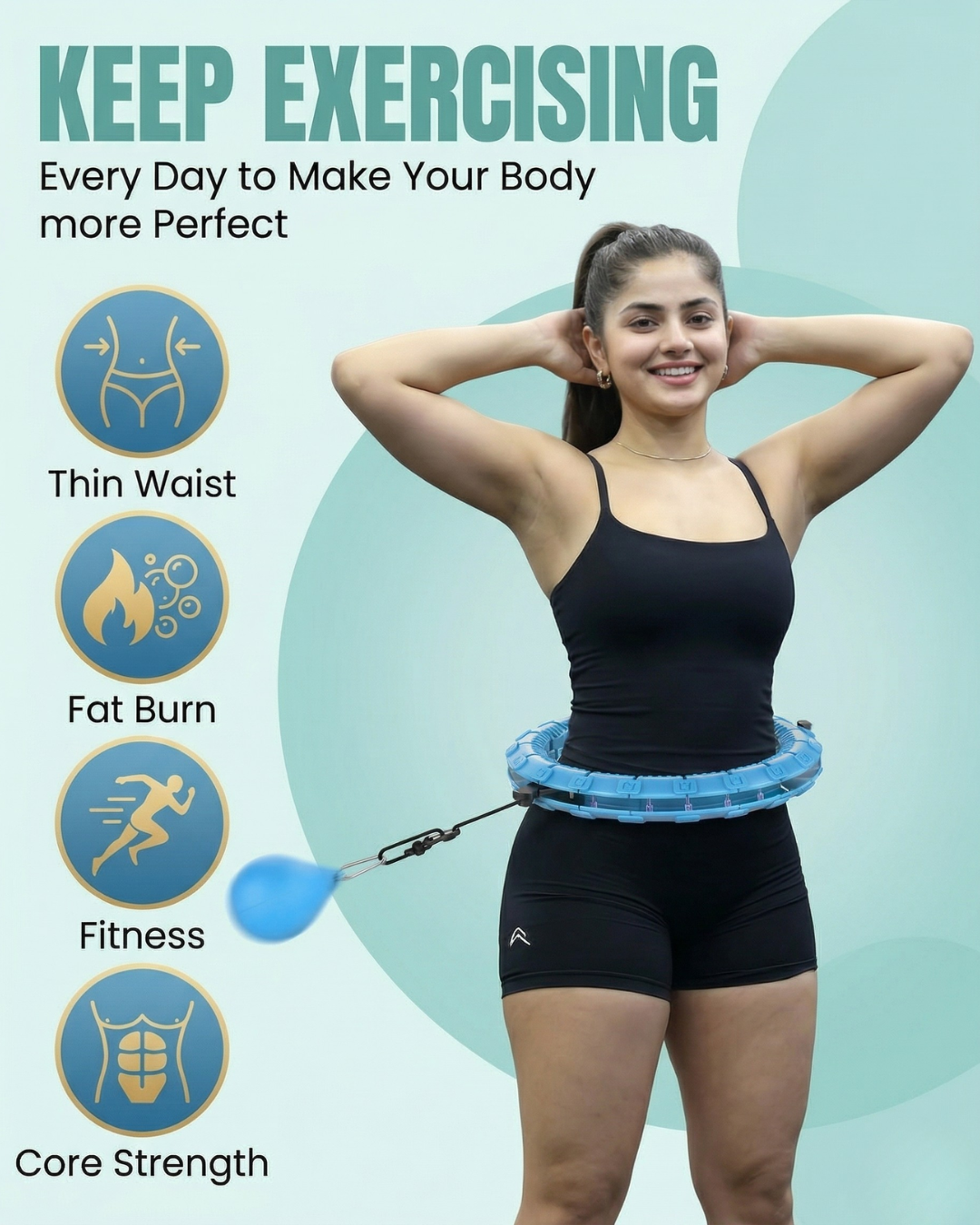 Hula Hoop for Weight Loss Gym accessories