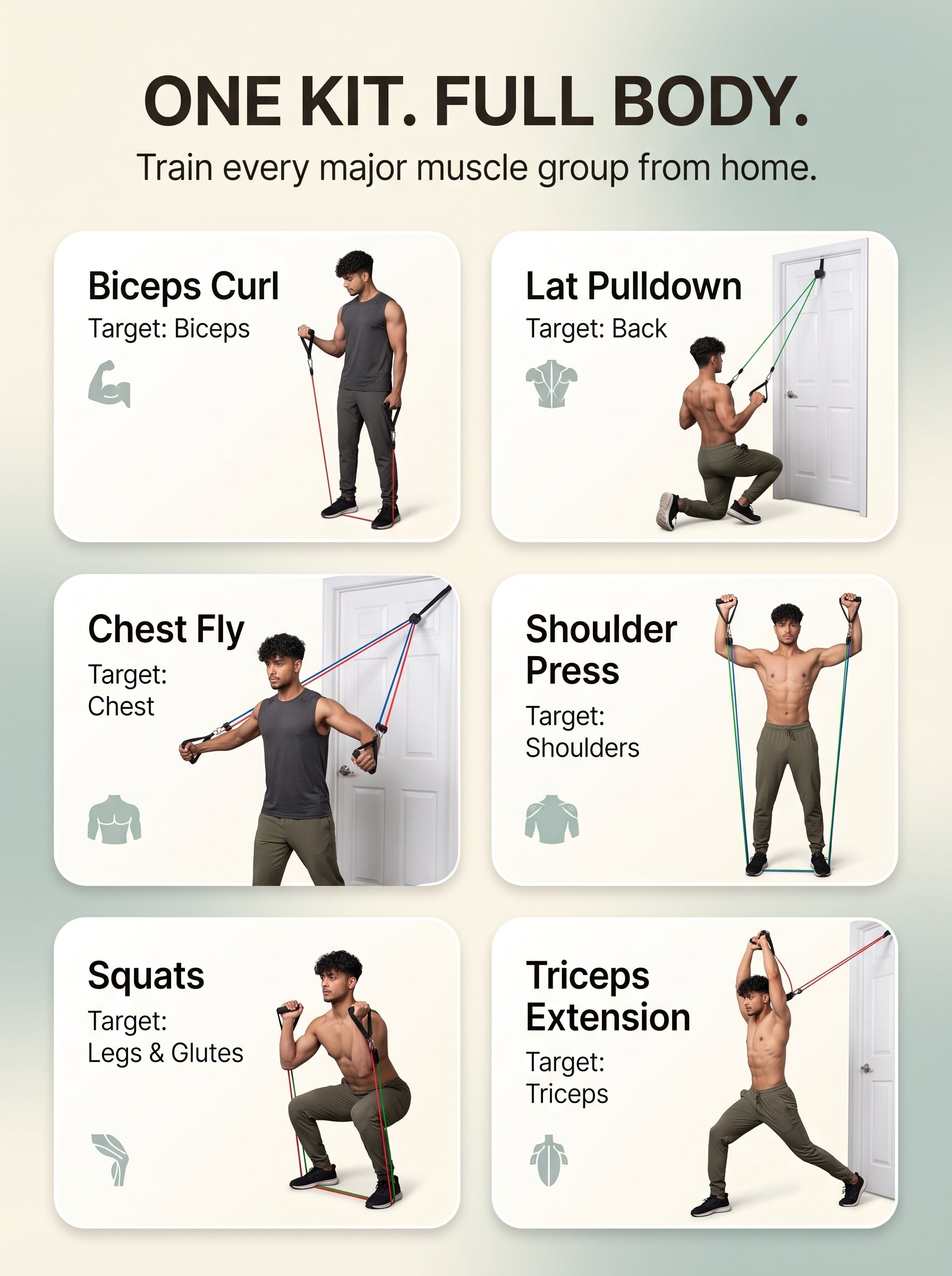 Resistance Tube Workout Kit