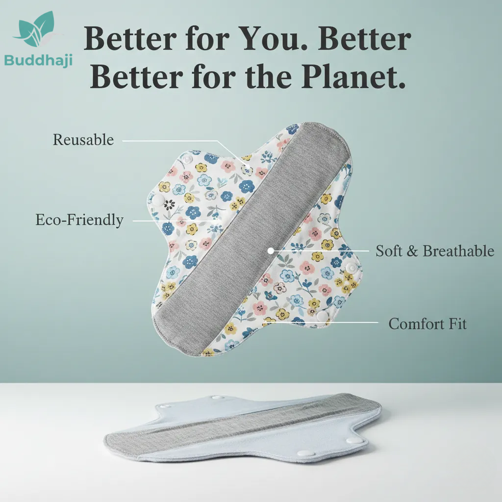 Cloth Sanitary Napkin Period Pad 1 pcs Personal Care