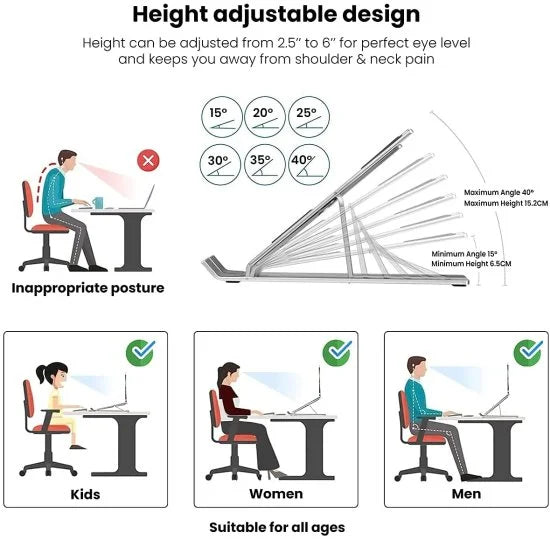 Sturdy Metal Laptop Stand