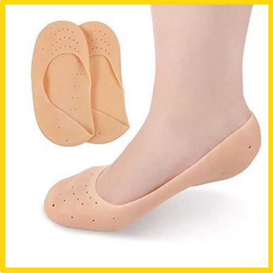 Silicon Socks Anti Crack Full Heel
