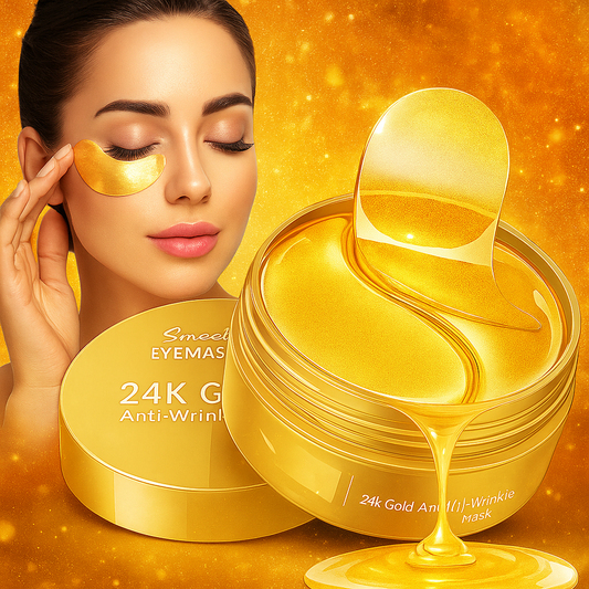 24K Gold Under Eye Patches