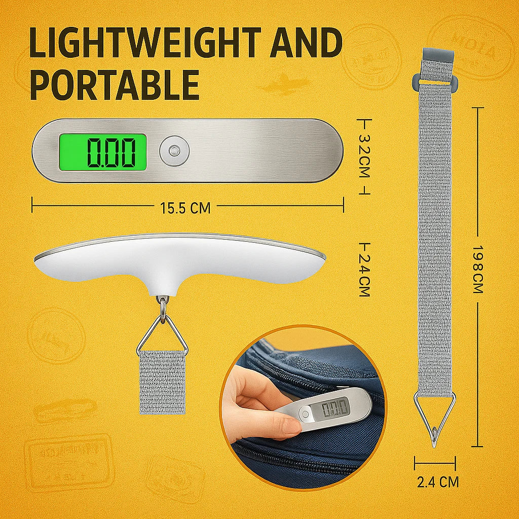 Digital Portable Luggage Weighing Scale