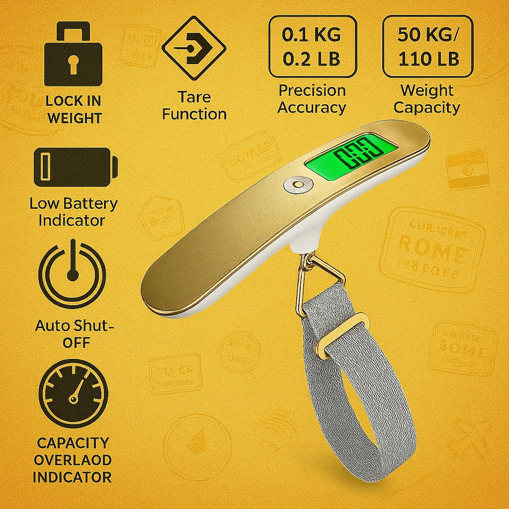 Digital Portable Luggage Weighing Scale