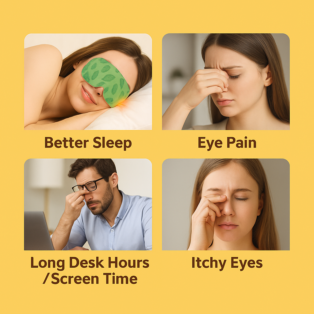 Steam Eye Mask Self Heating (pack of 10)