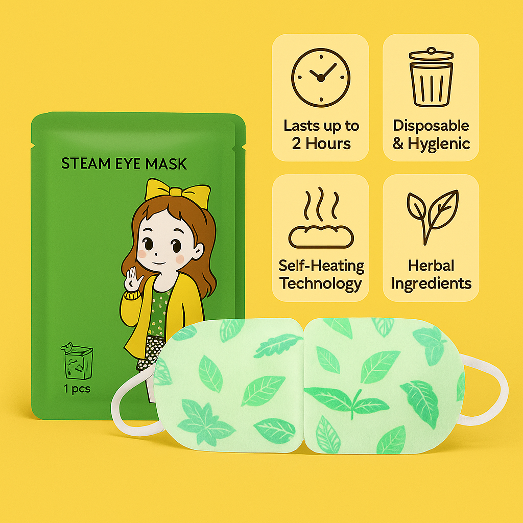 Steam Eye Mask Self Heating (pack of 10)