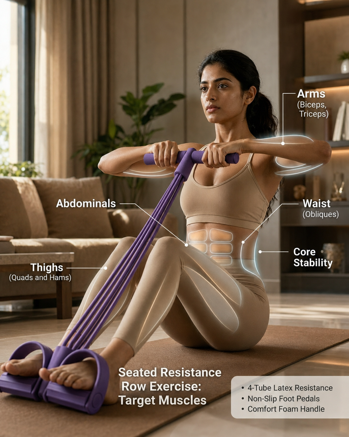 Yoga Peddle Ressistance Puller
