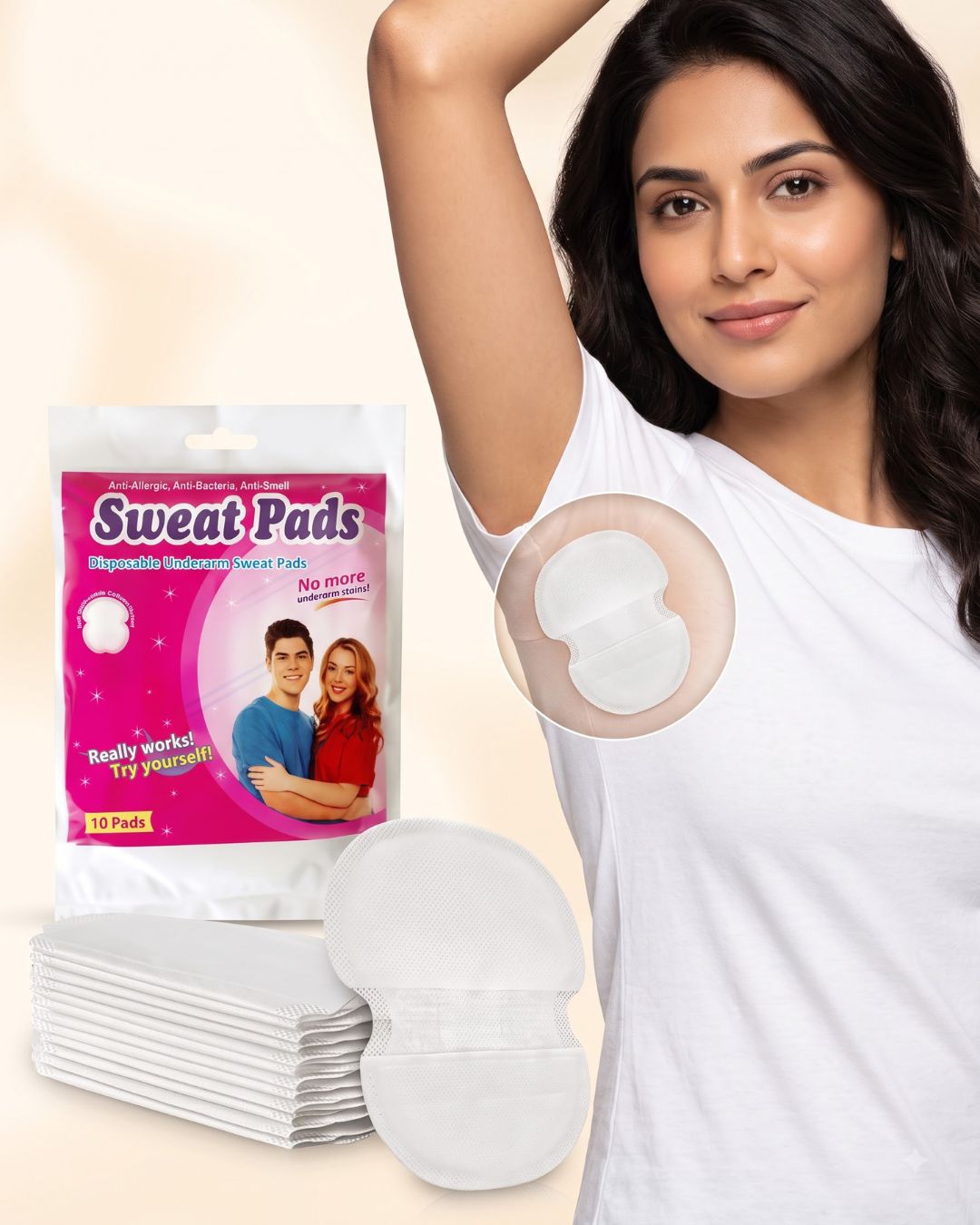 Sweat Pad 10 pcs Personal Care