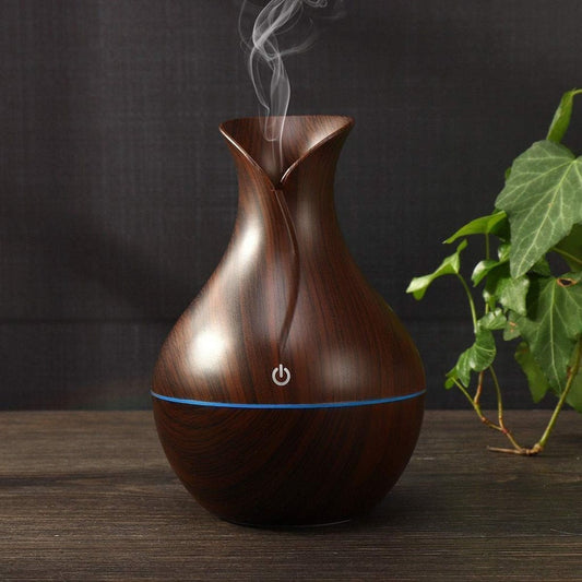 Pot Shape Wooden Humidifier
