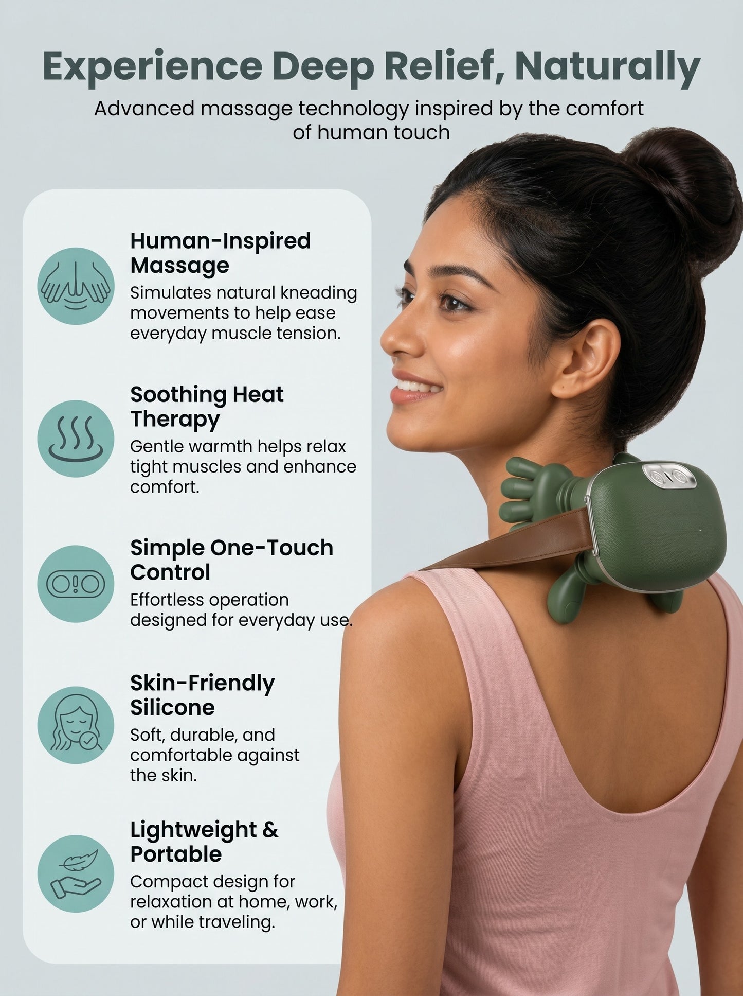 Buddhaji ReliefPro™ 4D Cordless Body Massager