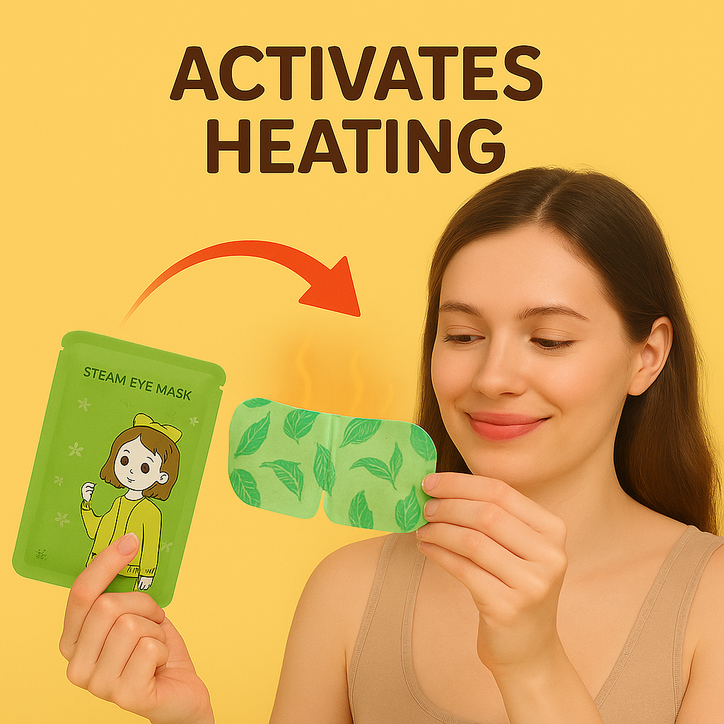 Steam Eye Mask Self Heating (pack of 10)